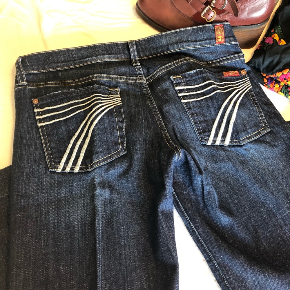 7 for all mankind Dojo Original Trouser jean 28